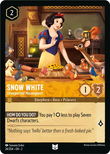 Snow White Unexpected Houseguest
